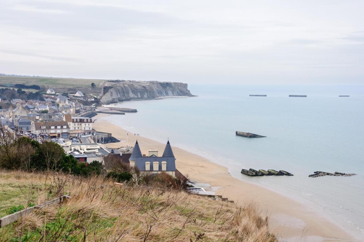 L'Hippocampe - Appt Mezzanine Centre D'Arromanches Εξωτερικό φωτογραφία
